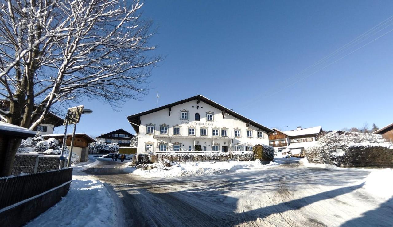 Pension Hirsch Лехбрук Экстерьер фото